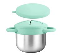 Contenitori Per Spuntini Per I Più Piccoli - Tazza Snack Anti Rovesciamento Per Bambini Con Coperchi Ermetici | Scatola Organizzatrice Per Cibo Lavabile In Lavastoviglie Per Casa, Esterno, Scuola E Pi