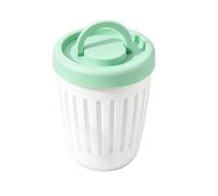 Contenitori Per Yogurt Con Coperchi,Bottiglia Scolapiatti Coperchio Ermetico | Contenitore per insalata con forchetta per il pranzo - Per Overnight Oats, Verdure, Snack, Ghiaccio, Pranzo, Salsa, Frigo