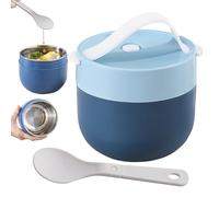 Contenitori per zuppe calde con coperchio, ciotola termica per alimenti | Contenitore per zuppa a prova di ruggine e fuoriuscite per scuola, campeggio, posto di lavoro, casa, attività all'aperto