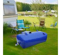 contenitori portaoggetti con Coperchio 110L / 240L Sacca d'Acqua Serbatoio Pieghevole in PVC con Ingresso e Uscita di Emergenza per Giardino Esterno