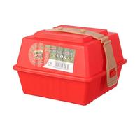 Contenitori riutilizzabili per sandwich, scatole per hamburger per feste, apertura multiuso, per panini, snack, uso familiare e campeggio