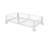 Contenitori sottoletto Contenitore sottoletto in metallo con ruote per