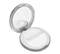 Contenitori Trucchi, Custodia in Polvere Sfusa, Cipria in polvere compatta HD ricaricabile con specchio da viaggio regolabile per cipria, fard, fondotinta, BB cream, CC cream