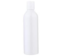 Contenitori Viaggio Liquidi 250ml Coperchio a Pressione, 6 Pezzi | PET e Pp, per Viaggio e Valigia, Bianco, Dosaggio Facile, Formato Compatto