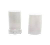 Contenitori vuoti in plastica da15 ml, ricaricabili, a forma ovale, per deodorante, matita colorata, burrocacao, balsamo labbra, lucidalabbra fai da te, confezione da 10 pezzi