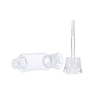 Contenitori vuoti per balsamo per labbra, ricaricabili, rotabili, per rossetti, fai da te, lucidalabbra, balsamo, per cosmetici fai da te, tubi per rossetto ricaricabili, Caramella Trasparente