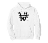 Content Creator Going Viral Head Only Humor Failure Dreams Felpa con Cappuccio