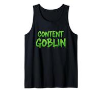 Content Goblin dipendente dallo Scorrimento del Video Social Media Post Canotta