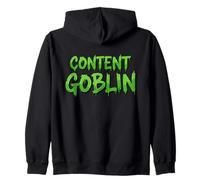Content Goblin dipendente dallo Scorrimento del Video Social Media Post Felpa con Cappuccio