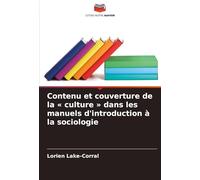Contenu et couverture de la ' culture ' dans les manuels d'introduction à la sociologie