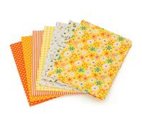 Contenuto della confezione: 7 scampoli in cotone, colore arancione, per cucire, trapuntare e patchwork; 50 x 50 cm ciascuno (tonalità arancione)