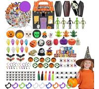 Contenuto Per Buste Regalo Di Halloween | Tanti Decorazioni Festa Halloween,Riempitore Sacchetti Regali Scuola Asilo Premi