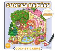 Contes de fées: 10 scènes à compléter, + de 650 stickers, + 1 pince incluse