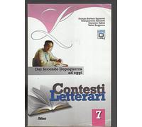Contesti letterari. Per le Scuole superiori. Con espansione online. Dal secondo dopoguerra ad oggi (Vol. 7)