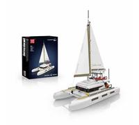 MOULD KING 10217 CATAMARAN SAILBOAT MODEL BUILDING SET | 890 PCS