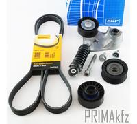 Conti 6PK1642 Cinghia Scanalata + SKF Ruoli per Ford Mondeo 2.0 2.2 TDCI Tddi