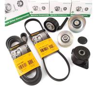 CONTI Cinghia A V + INA Set Di Rulli Per BMW 5 6 E60 E61 M57