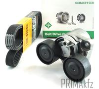 CONTI Cinghia A V + INA Tensionatore Per BMW Serie 1 3 5 X3 X5