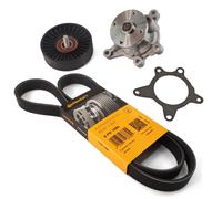 CONTI Cinghia A V + Rullo Di Tensione Wapu Per HYUNDAI i30 iX35 KIA Cee'd Rio 3