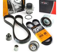 Conti Cinghia Trapezoidale Ruoli Set Wapu per Audi Seat VW Golf 6 1.6 2.0 Tdi