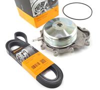 CONTI Pompa Dell'Acqua + Cinghia A V Per MERCEDES W204 W212 C207 W221 S204 C204