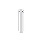 Conti - PROLUNGA COASSIALE 60/100 CM 50 ALLUMINIO 1 FASCETTA BIANCO - PER CALDAIA CONVENZIONALE - CNTKPC650B