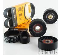 Conti Set Cinghia Scanalata + Galoppino per BMW E46 316i 318i Generatore + Clima