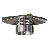 Conti - TERMINALE SCARICO FUMI VERTICALE INOX D. 80 - PER CALDAIA - CNTTERM08IA