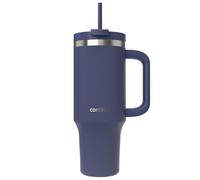 Contigo Bottiglia termica 1200 ml con manico e cannuccia, Borraccia isolata in acciaio inossidabile con coperchio, Raffredda per 29 ore, Tazza termica, Senza BPA, Indigo