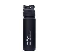 Contigo Free Flow borraccia in acciaio inox, 100% ermetica, bottiglia isotermica large senza BPA, mantiene le bevande fino a 29 ore calde, borraccia termica sportiva Premium Outdoor, 700 ml