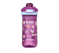 Contigo Jessie Autopop Borraccia per bambini, grande bottiglia d'acqua 420 ml, 100% a prova di perdite e lavabile in lavastoviglie, ideale per asili nido, scuole materne, scuola, sport, tempo libero