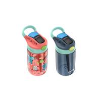 Contigo Kids Water Bottle with Redesigned AUTOSPOUT Straw 14 oz 2-Pack
