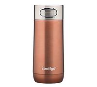 Contigo Luxe Autoseal, tazza termica, thermos acciaio inox, borraccia chiusura sottovuoto, bicchiere chiusura ermetica, lavastoviglie, tazza caffè con coperchio pulizia facile senza BPA; White Zinfandel, 360 ml