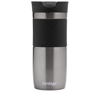 Contigo Tazza Termica Byron Snapseal, 470ml, Tazza Caffè da Viaggio in Acciaio Inossidabile, Contenitore Termico a Tenuta Stagna, con Coperchio Privo di BPA, Grigio(Gunmetal)