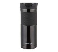 Contigo Tazza Termica Byron Snapseal, 590ml, Tazza Caffè da Viaggio in Acciaio Inossidabile, Contenitore Termico a Tenuta Stagna, con Coperchio Privo di BPA, Nero(Black)
