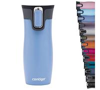 Contigo West Loop AUTOSEAL tazza termica, acciaio inox, bicchiere termico, tazza caffè da viaggio, senza BPA, mug termica a tenuta stagna, coperchio easy-clean, bevande calde fino a 5 ore, 470 ml
