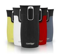 Contigo West Loop Mini Autoseal Tazza Termica| Tazza da viaggio in acciaio inossidabile | Tazza thermos caffe | Tazza da caffè da asporto con coperchio facile da pulire senza BPA | Licorice | 300 ml