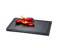 Continenta Carving Board Duracore Tagliere da cucina Nero 44 x 29,8 cm