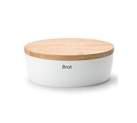 CONTINENTA CO 3932 CAJA Pan/PANERA 36x23x13,5 CM, Ceramica, Bianco, 36 x 23 x 13,5 Centimeters