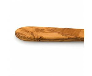 Continenta Olive Wood Spoon With Corner And Hole One Size