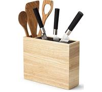 Continenta. Portacoltelli con Inserto Flessibili e Contenitore per Utensili, 27,5 x 9 x 21,5 cm