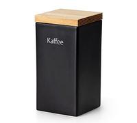 Continenta Tarro de cerámica (1200 ml), Color Negro