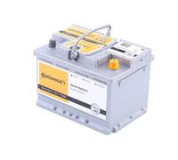 Batteria Continental L2B 60Ah 12v 580A positivo a destra = Fiamm 54 AH