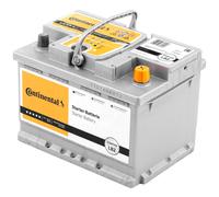 Continental 2800012020280 Starter Batteria 12V 60Ah 580A LB2 per VW GOLF II