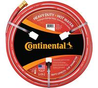 Continental Contitech - Tubo da giardino resistente per acqua calda, diametro interno 1,5 cm x lunghezza 15,2 m, colore: rosso