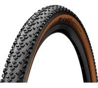 Continental Cross King Protection, Bicycle Tire Unisex Adulto, Nero/Ambra, 55-559 mm