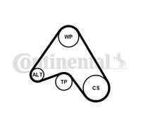 CONTINENTAL CTAM 6PK1390K2 Kit Cinghie Poly-V per CHEVROLET,OPEL,VAUXHALL