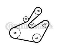 CONTINENTAL CTAM 6PK1468K1 Kit Cinghie Poly-V per CITROËN,FIAT,LANCIA,PEUGEOT