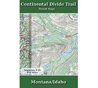 Continental Divide Trail Pocket Maps - Montana/Idaho [Lingua Inglese]