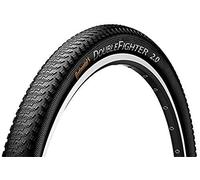 Continental Doublefighter III, Bicycle Tire Unisex Adulto, Nero, 27.5", 27.5 x 2.00